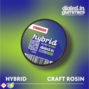 strawberry hybrid [10pk] (100mg) dialed in gummies